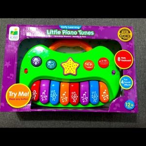 Baby Toddler Toy Little Piano Tunes Early Learning Music Keyboard Electronic Toy